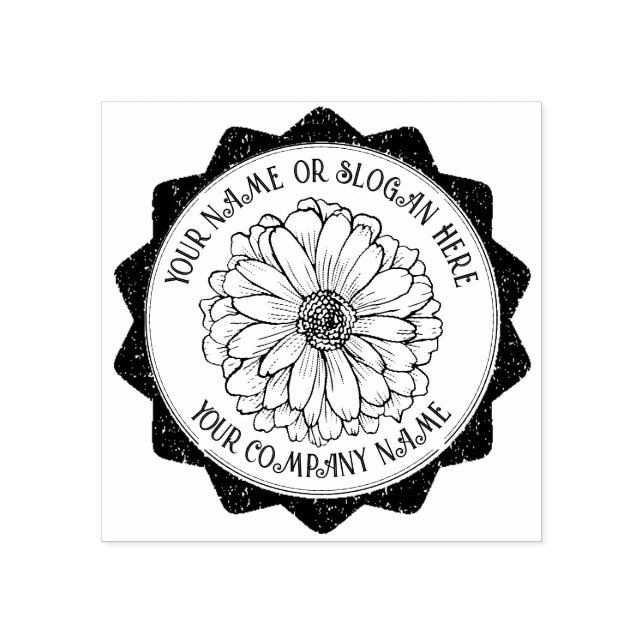 Sello De Caucho NEGOCIO MODERNO | Compañía de logotipos comerciale (Impresión)