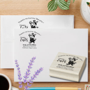 Sello De Caucho No hay conejo como tú...