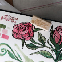 No persigan atraer arte rosa mariposa