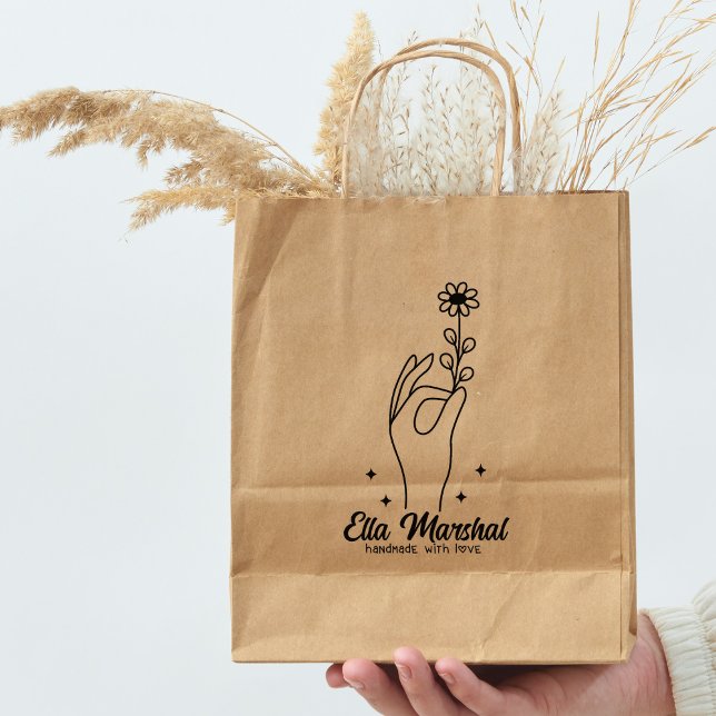 Sello De Caucho Nombre de caligrafía Elegante Daisy Business hecho (Subido por el creador)