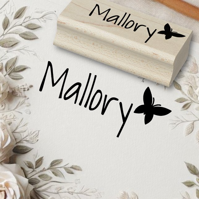 Sello De Caucho Nombre personalizado personalizado simple de marip (Subido por el creador)