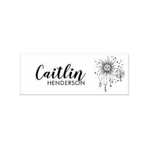 Sello De Caucho NOMBRE STAMP para el niño de la ropa, marcadores d