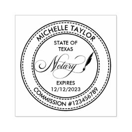 Sello De Caucho Notary Loan Signing Agent Professional Rubb modern