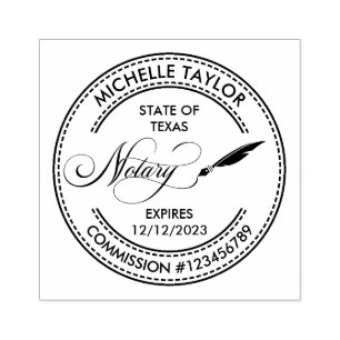 Sello De Caucho Notary Loan Signing Agent Professional Rubb modern