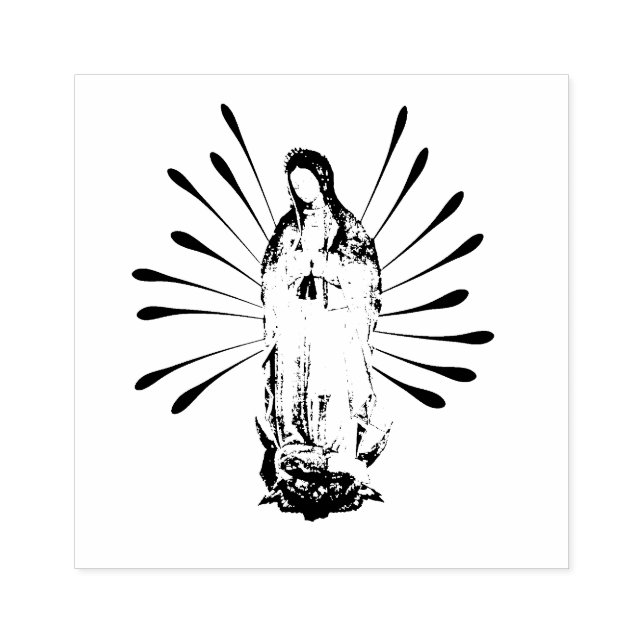Sello De Caucho Nuestra Señora de Guadalupe (Impresión)