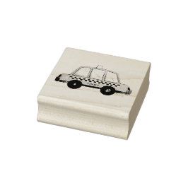 Sello De Caucho NYC New York City Yellow Taxi Cab Stamp