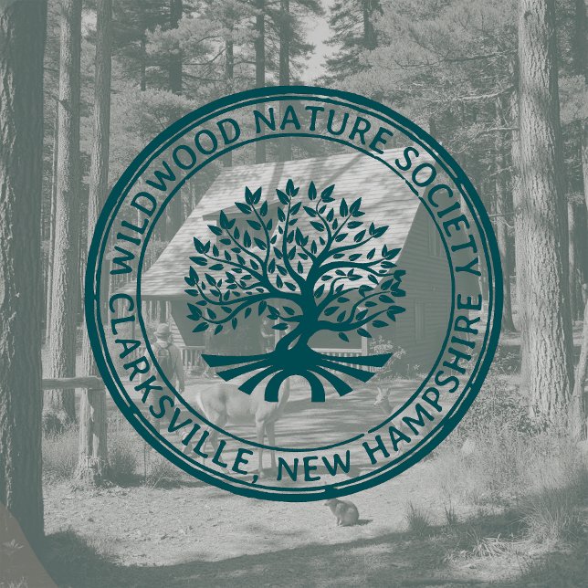 Sello De Caucho Oak Tree Rústica Dirección Naturaleza y Negocio (Subido por el creador)