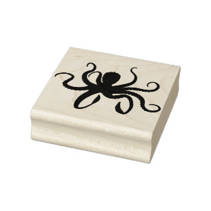 Sello De Caucho Octopus