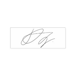 Sello De Caucho Office Business Rótulo Comprueba tu firma