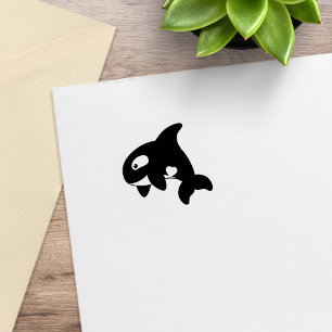 Sello De Caucho Orca Whale 2