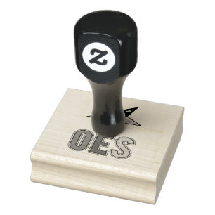 Sello De Caucho Orden De Estrella Del Este