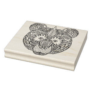 Sello De Caucho Oso inspirado