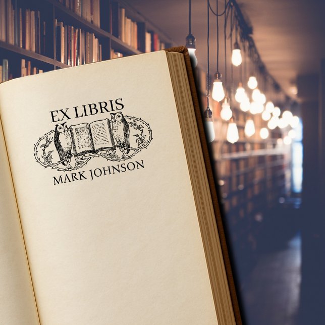 Sello De Caucho Oveja biblioteca del libro libris exlibris (Subido por el creador)