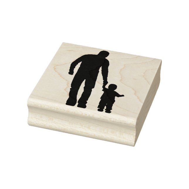 Sello De Caucho Padre e hijo (Sello)
