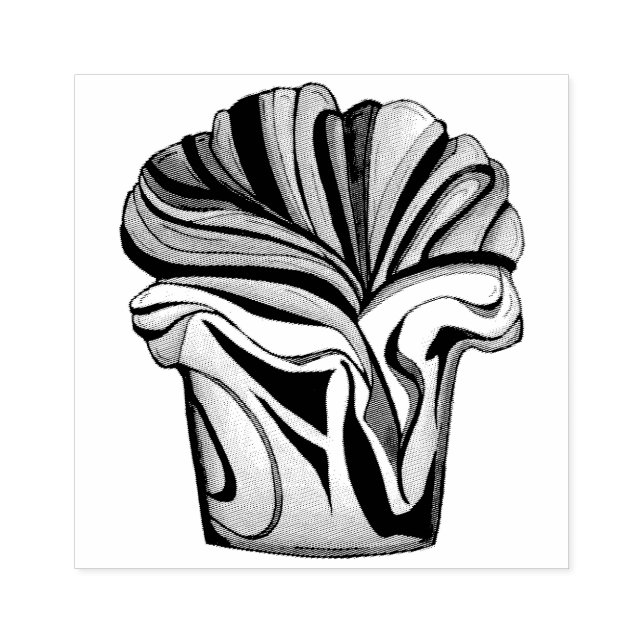 Sello De Caucho Panadería judía Babka Chocolate Pan (Impresión)