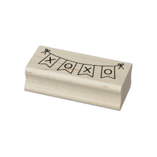 Sello De Caucho Pancarta de abrazos y besos