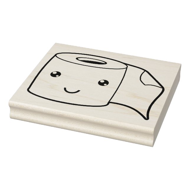 Sello De Caucho Papel feliz (Sello)