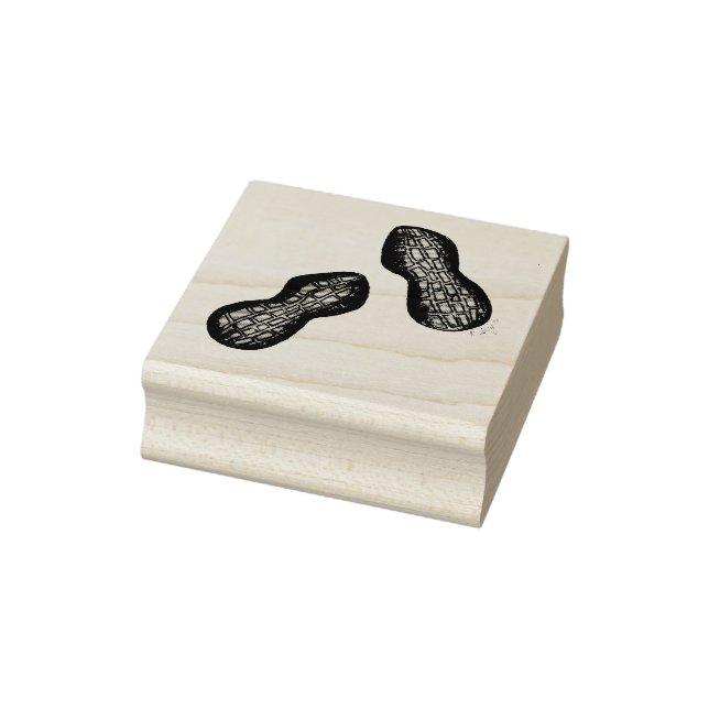 Sello De Caucho Paquetes de cacahuete asados Tratamientos de comid (Sello)