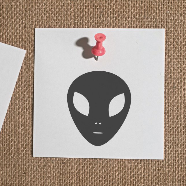 Sello de caucho para Alien (Alien Rubber Stamp)