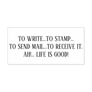 SELLO DE CAUCHO PARA ESCRIBIR... PARA SELLAR... PARA ENVIAR CORREO