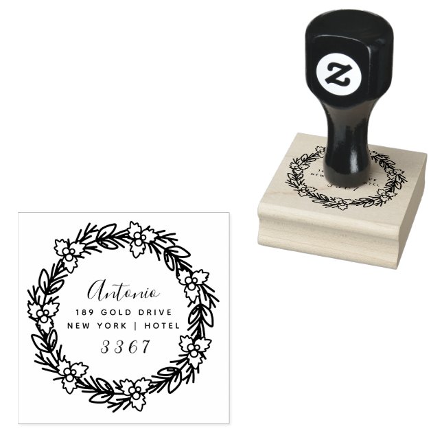 Sello De Caucho Pareja boda (Sellado)