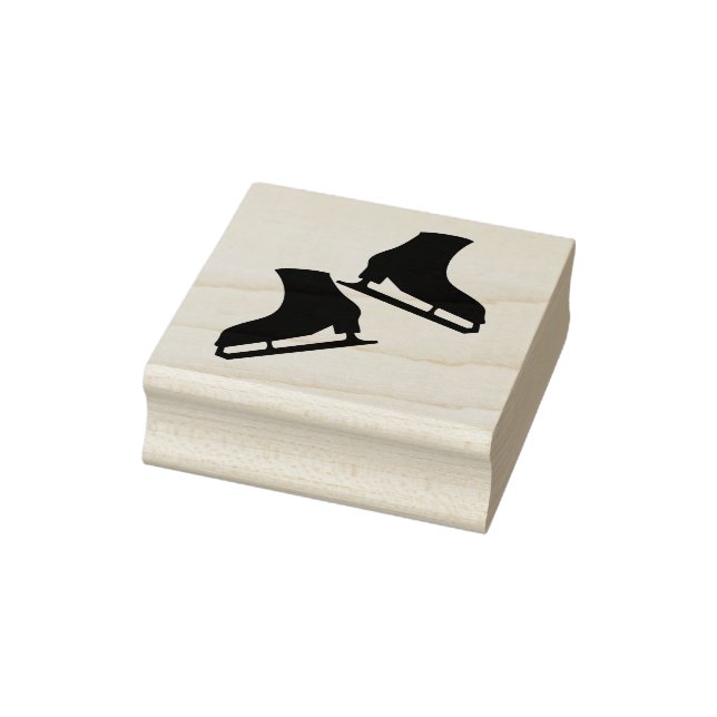 Sello De Caucho Paro de patinaje sobre hielo (Sello)