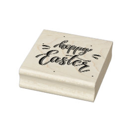 Sello De Caucho Pascua Alegre Tipografía Moderna | Días festivos