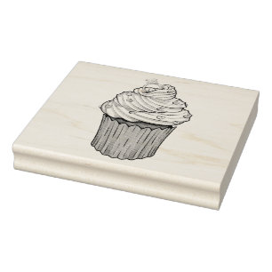 Sello De Caucho Pastel de propuesta dulce