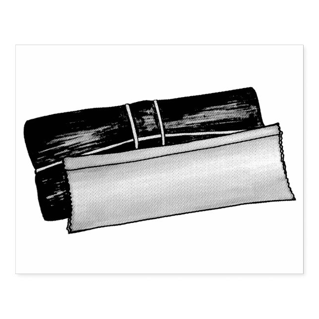 Sello De Caucho Pasteles de hojas de banana puertorriqueñas Pastel (Impresión)