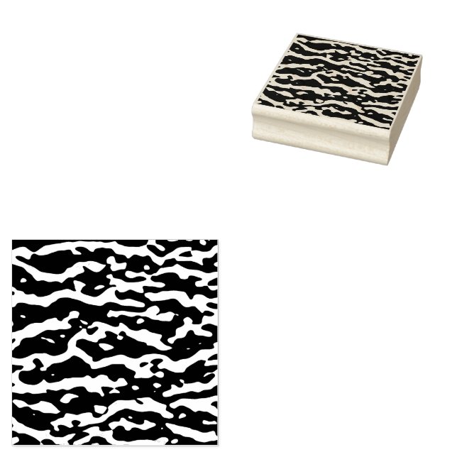 Sello De Caucho Patrón Cameo (Sellado)