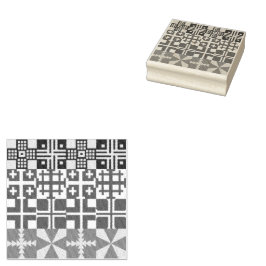 Sello De Caucho Patrón de cruces cristianas 1