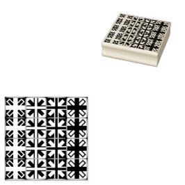 Sello De Caucho Patrón de cruces cristianas 2