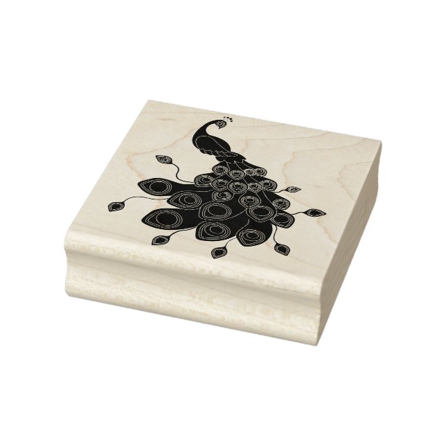 Sello De Caucho Peacock (Sello)