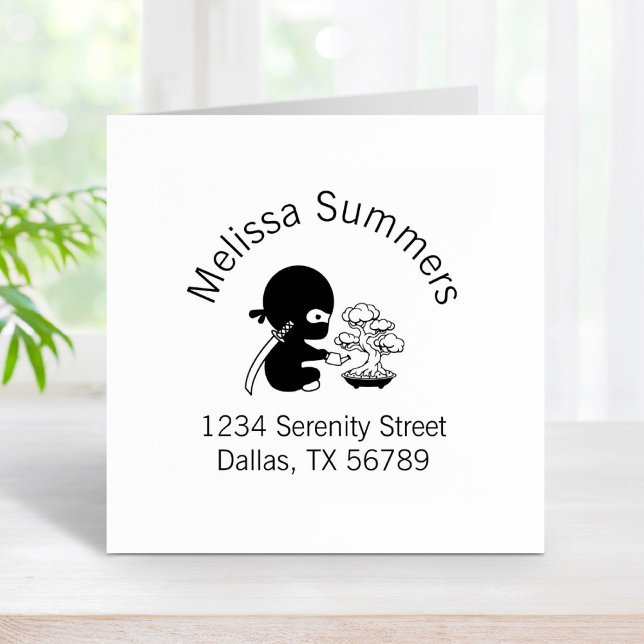 Sello De Caucho Pequeña dirección del Arco del Árbol de Bonsai (Subido por el creador)