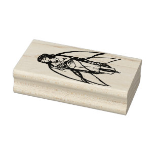 Sello De Caucho Pequeño hato de caracol