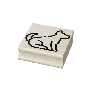 Sello De Caucho Perro