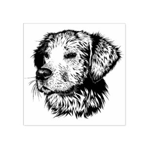 Sello De Caucho Perro