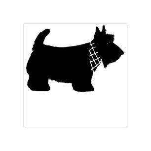 Sello De Caucho Perro de Terrier del escocés