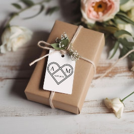 Sello De Caucho Personalisierbar Monogramm Herz