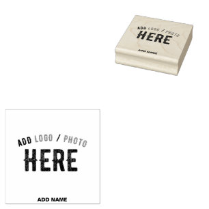 SELLO DE CAUCHO PERSONALIZABLE MODERNO ELEGANTE BROWN VERIFICADO M