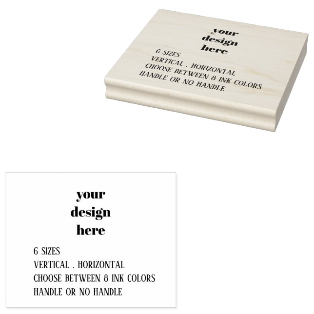 Sello De Caucho Personalización o Personalizar (Sellado)