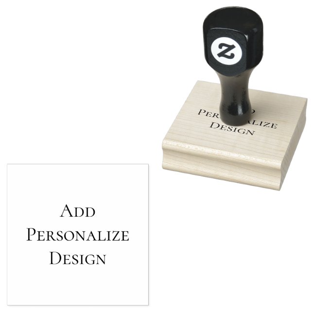 Sello De Caucho Personalizado 2,5" x 2,5" (Sellado)