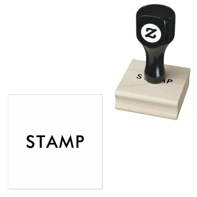 Sello De Caucho Personalizado 2" x 2" (Sellado)