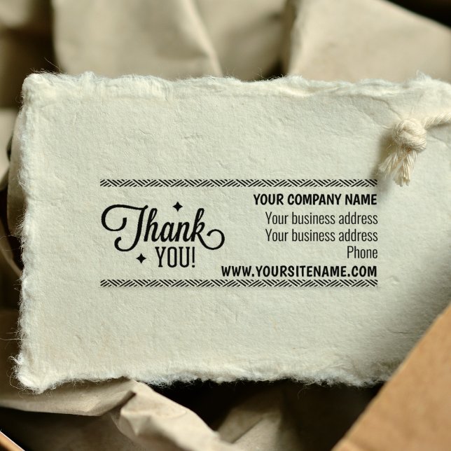 Sello De Caucho Personalizado Business and Site Gracias (Subido por el creador)