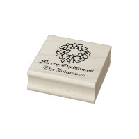 Personalizado de arte maderero estampado de Navida