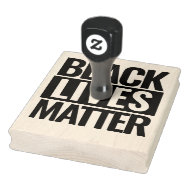 Sello De Caucho Personalizado de Black Lives Matter