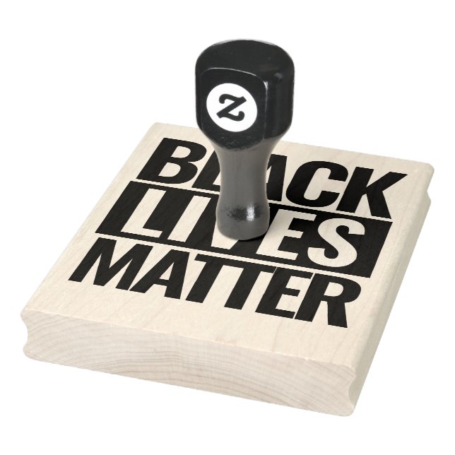Sello De Caucho Personalizado de Black Lives Matter (Sello)