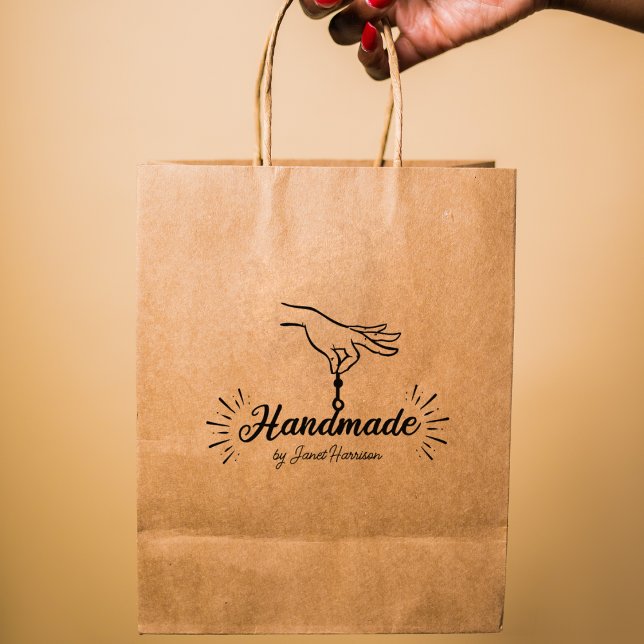 Sello De Caucho Personalizado de escritura a mano, grandes (Subido por el creador)