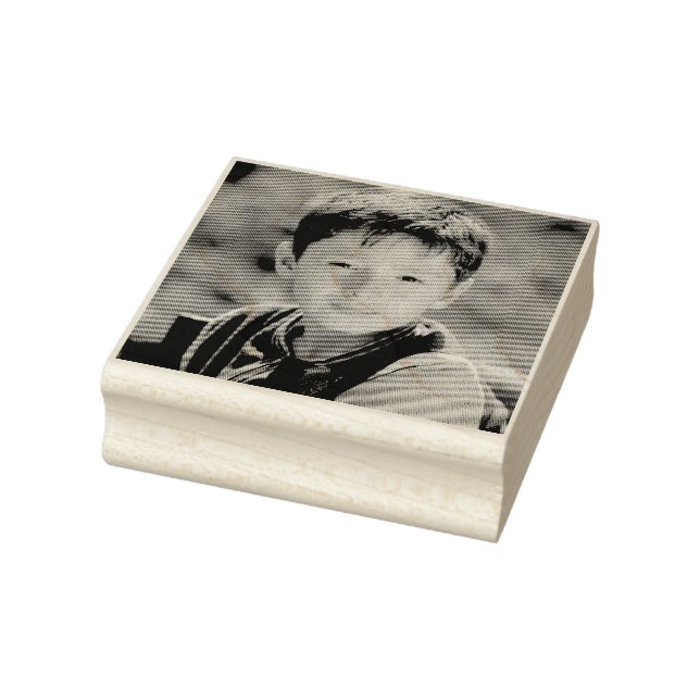 Sello De Caucho Personalizado DE FOTOGRAFÍAS RUBBER STAMP (Sello)