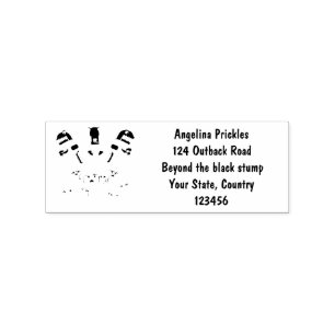 Sello De Caucho Personalizado de humor de herramientas monstruosas